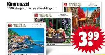 Dirk King Puzzel 1000 Stukjes aanbieding