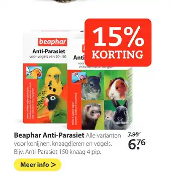 Boerenbond Beaphar anti-parasiet aanbieding