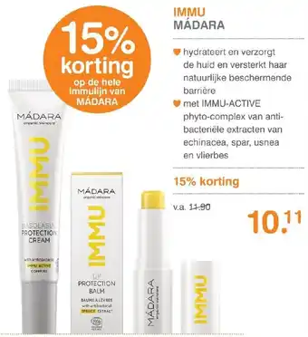 Vitaminstore IMMU Madara aanbieding