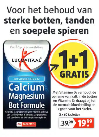 Lucovitaal Calcium magnesium aanbieding