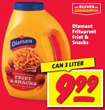 Nettorama Diamant Frituurvet Friet & Snacks 3 liter aanbieding