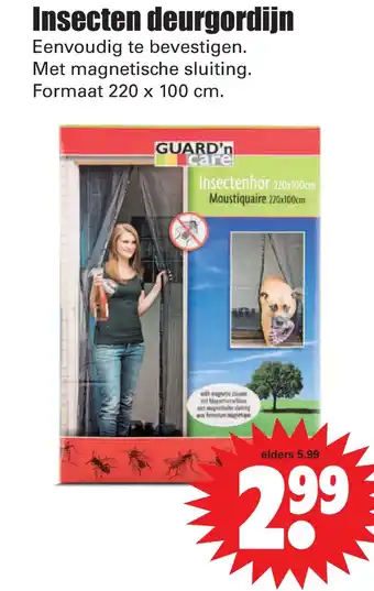 Dirk Insecten deurgordijn aanbieding