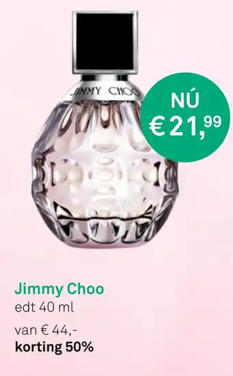 Mooi parfumerie Jimmy choo edt 40 ml 40ml aanbieding