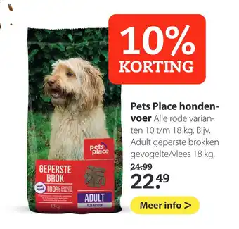 Pets Place Pets place hondenvoer aanbieding