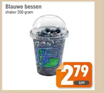 Dagwinkel Blauwe bessen 200 gram aanbieding