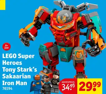 Kruidvat LEGO Super Heroes Tony Stark's Sakaarian Iron Man aanbieding