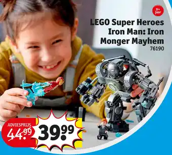 Kruidvat LEGO Super Heroes Iron Man: Iron Monger Mayhem aanbieding