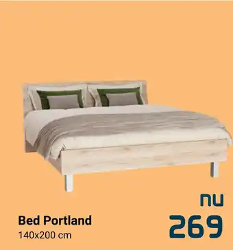 Beddenreus Bed portland aanbieding