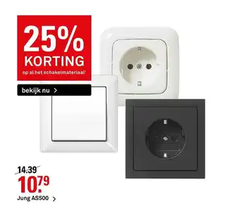 Karwei Jung AS500 25% Korting aanbieding