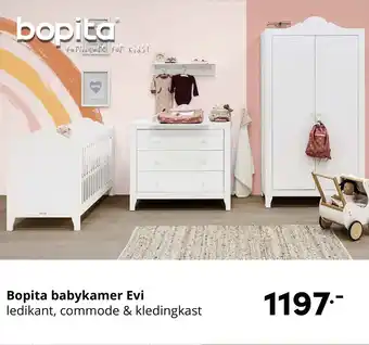 Baby & Tiener Bopita babykamer Evi aanbieding