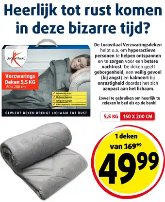 Lucovitaal Heerlijk tot rust komen in deze bizarre tijd? aanbieding