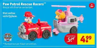 Kruidvat Paw Patrol Rescue Rasers aanbieding