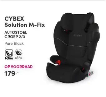 Baby & Tiener Cybex Solution M-Fix Autostoel Groep 2/3 aanbieding