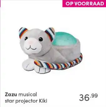 Baby & Tiener Zazu musical star projector Kiki aanbieding