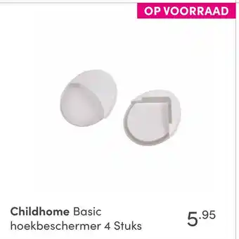 Baby & Tiener Childhome Basic hoekbeschermer 4 Stuks aanbieding