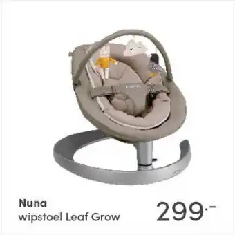 Baby & Tiener Nuna wipstoel Leaf Grow aanbieding