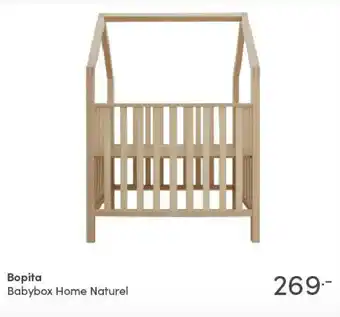 Baby & Tiener Bopita Babybox Home Naturel aanbieding