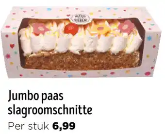 Jumbo Paas slagroomschnitte aanbieding