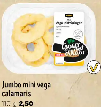 Jumbo Mini vega calamaris 110g aanbieding