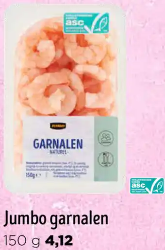 Jumbo Garnalen 150g aanbieding