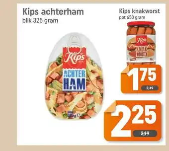 Dagwinkel Kip Achterham 325 gram aanbieding