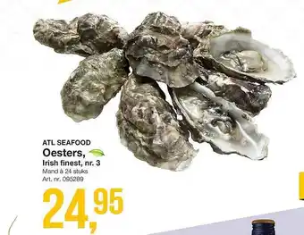 Bidfood Atl Seafood Oesters Irish Finest Nr. 3 aanbieding