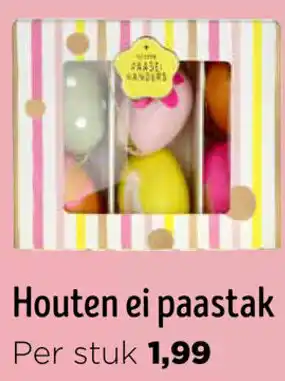 Jumbo Houten ei paastak aanbieding