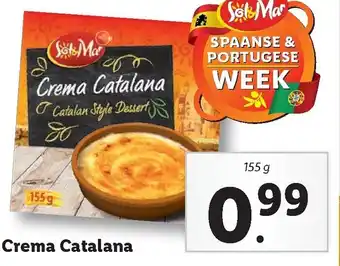 Lidl Sol Mar Crema Catalana 155g aanbieding