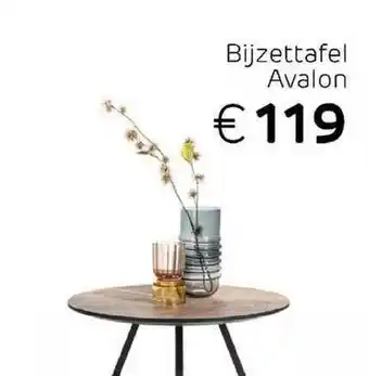 Henders & Hazel Bijzettafel Avalon aanbieding