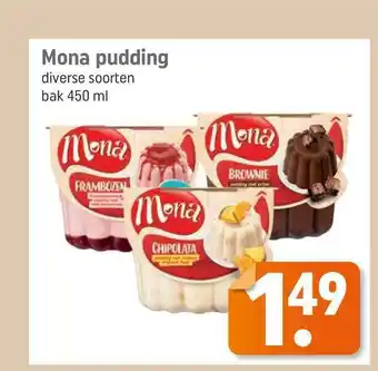 Lekker Makkelijk Mona Pudding 450 ml aanbieding