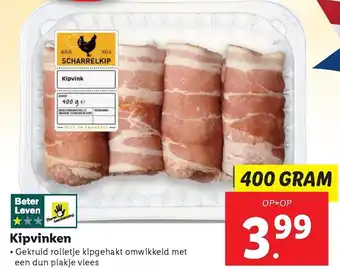 Lidl Kipvinken 400g aanbieding