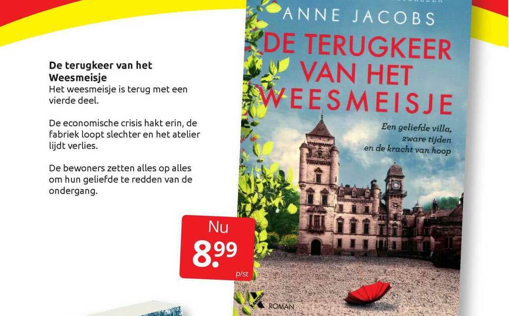 De Terugkeer Van Het Weesmeisje - Anne Jacobs aanbieding bij Boekenvoordeel