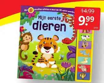 Boekenvoordeel Mijn Eerste Dieren aanbieding