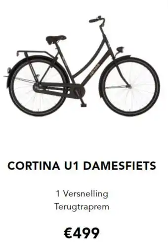 Cortina Cortina U1 Damesfiets aanbieding