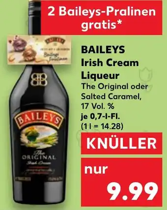 Kaufland DE BAILEYS Irish Cream Liqueur 700ml aanbieding