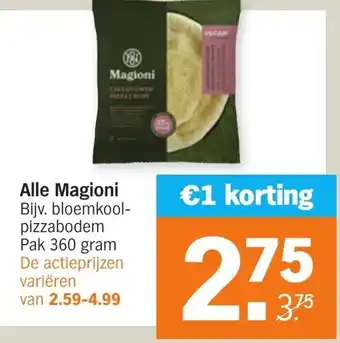 Albert Heijn Magioni aanbieding