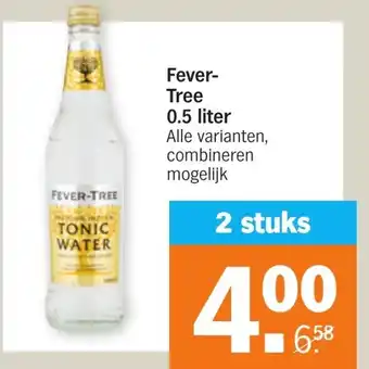 Albert Heijn Fever-Tree Tonic 2*500ml aanbieding