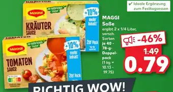 Kaufland DE MAGGI Soße aanbieding