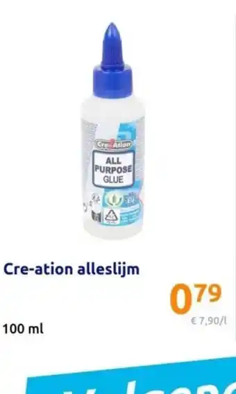 Action Cre-ation alleslijm 100ml aanbieding