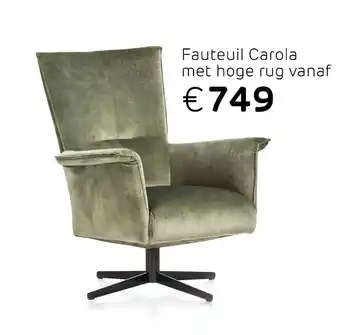 Henders & Hazel Fauteuil Carola met hoge rug aanbieding