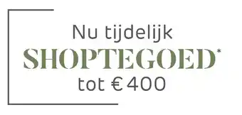 Henders & Hazel Nu tijdelijk shoptegoed tot € 400 aanbieding