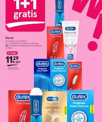 Etos Durex Condooms Originals Classic Natural 12 stuks aanbieding