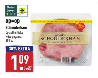 ALDI Schouderham 200g aanbieding