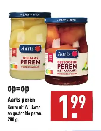 ALDI Aarts Peren 280g aanbieding