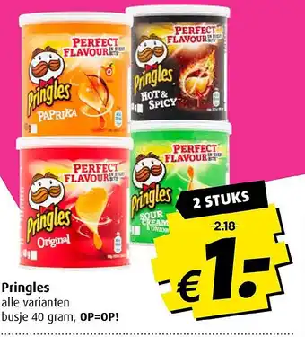 Boni Pringles aanbieding