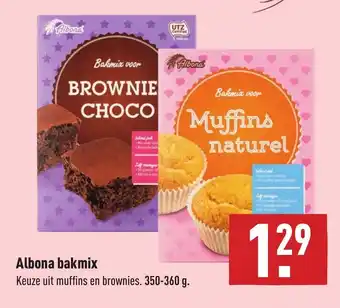 ALDI Albona Bakmix 350-360g aanbieding