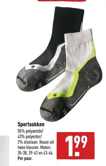 ALDI Sportsokken aanbieding