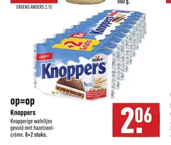 ALDI Knoppers 8+2 stuks aanbieding