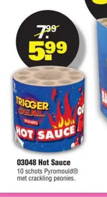 Binckhorst Vuurwerk 03048 Hot Sauce aanbieding