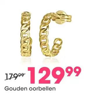 Lucardi Gouden oorbellen aanbieding